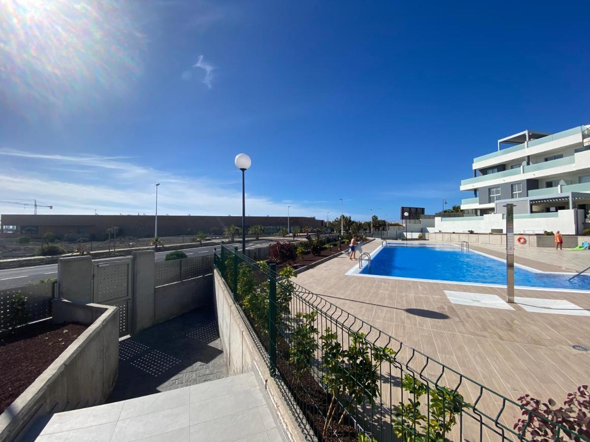 A Beautiful Apartment With A Beach View - La Tejita - El Medano Exteriör bild
