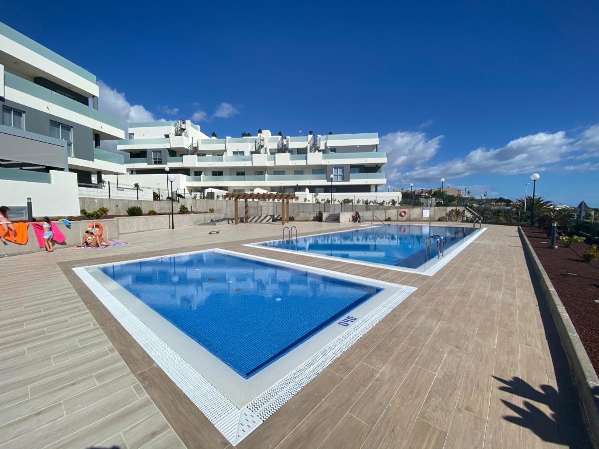A Beautiful Apartment With A Beach View - La Tejita - El Medano Exteriör bild